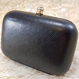 ANOTHER Y&S ® , Black/Gold/Crystals Hard Case Bag